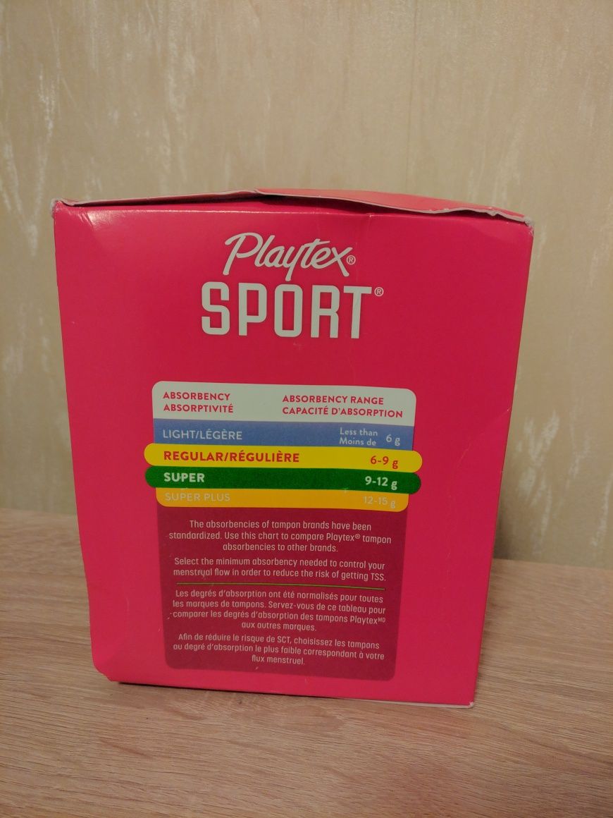 Тампони Playtex sport 48шт/жіноча гігієна