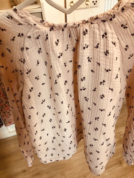 Bluzka bluzeczka muślinowa H&M - 128/134