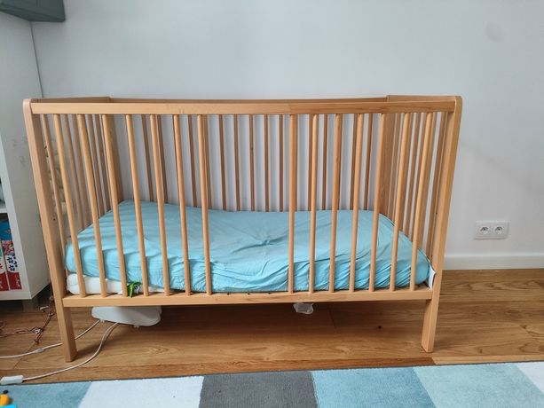 Łóżeczko dziecięce 120x60 z materacem fiki-miki
