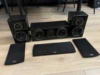 Prism kolumny głośniki centralny + surround kino domowe stereo