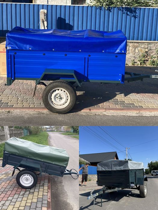 Причіп 1,7*1,2м Новий "СТАРКОНЬ" легкового автомобіля прицеп причеп