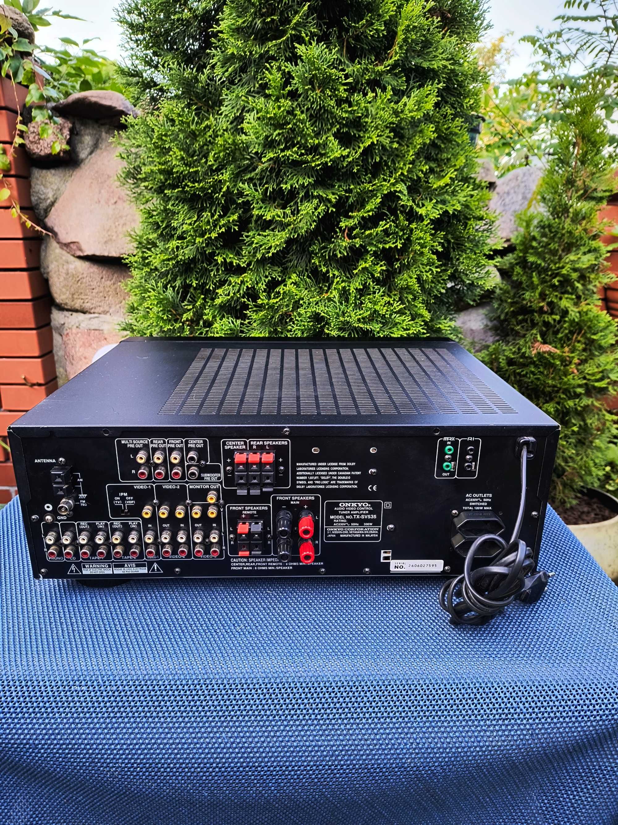 Amplituner wzmacniacz  ONKYO TX-SV535  RDS 300 W