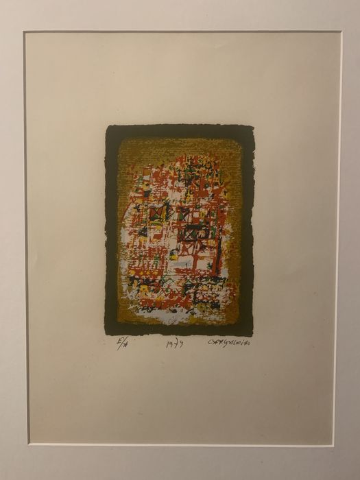 Cargaleiro - Serigrafia E/A - 1979