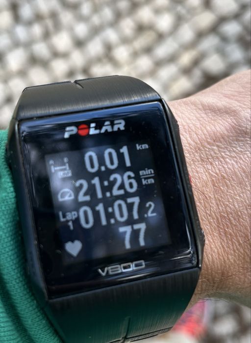 Polar V800 com banda H10