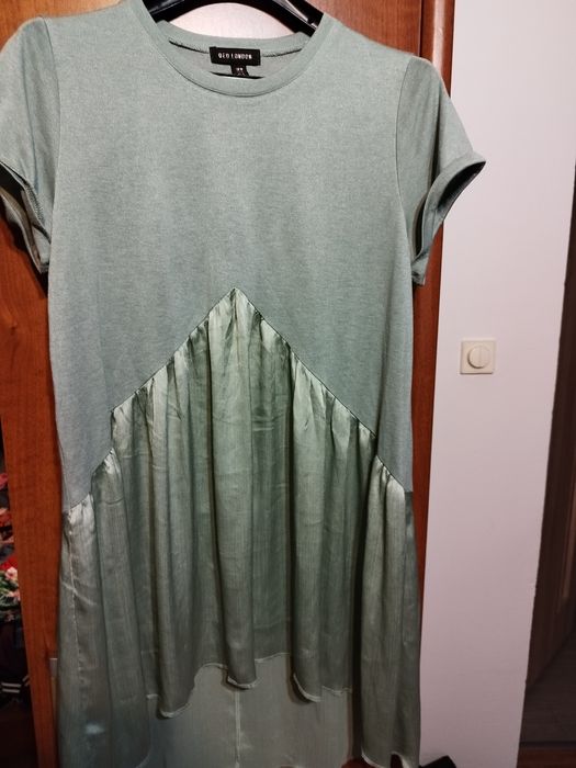 Bluzka ciążowa zielona