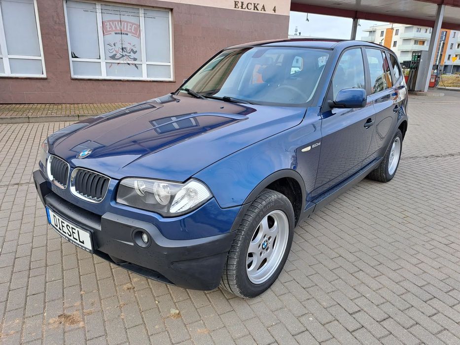 BMW X3 2.0 TD 150 KM * 4x4 * Zarejestrowany * Ładny * Nowe sprzęgło * 2005r