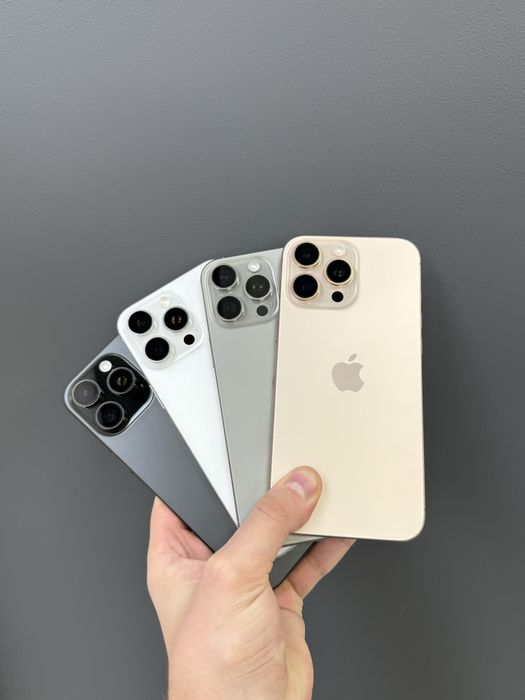 Б/у iPhone 16 Pro Max 256/512/1Tb усі кольори