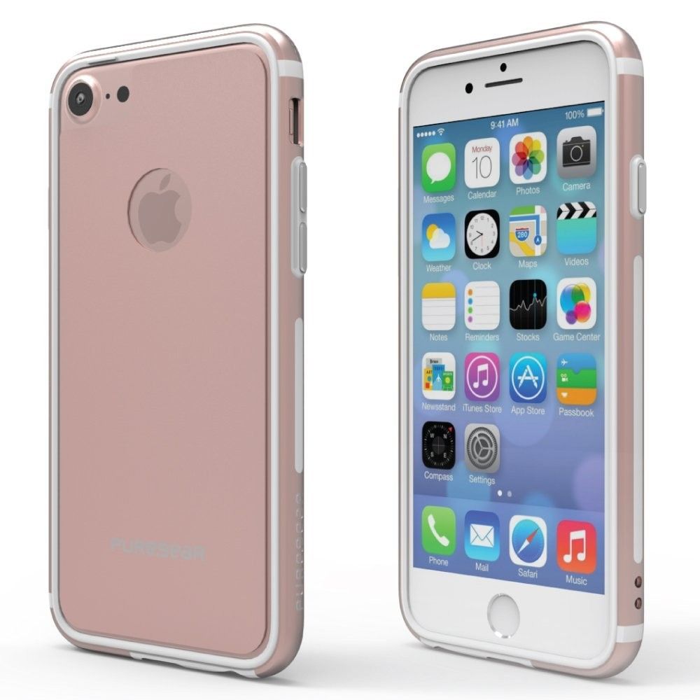 Etui PureGear do iPhone 6/6s/7 GlassBak 360 Rose Gold