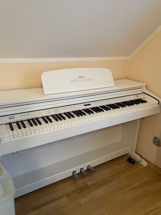 Pianino cyfrowe Hemingway DP-501 MKII z ławką i słuchawkami