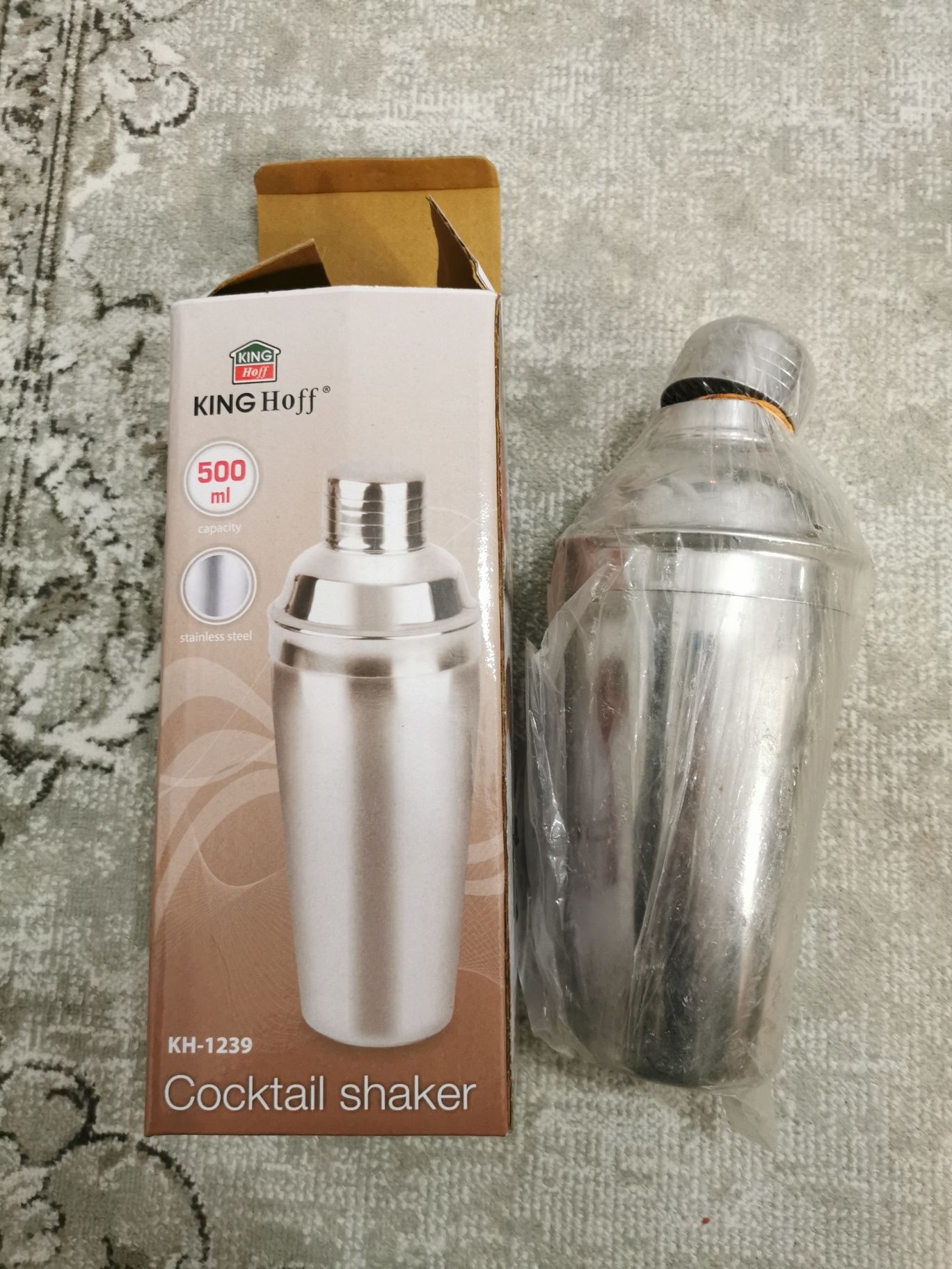 Shaker barmański Kinghoff do koktajli 500ml KH-1239