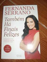 Livro Também há finais felizes de Fernanda Serrano