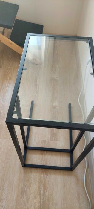 Mesa de vidro moderna