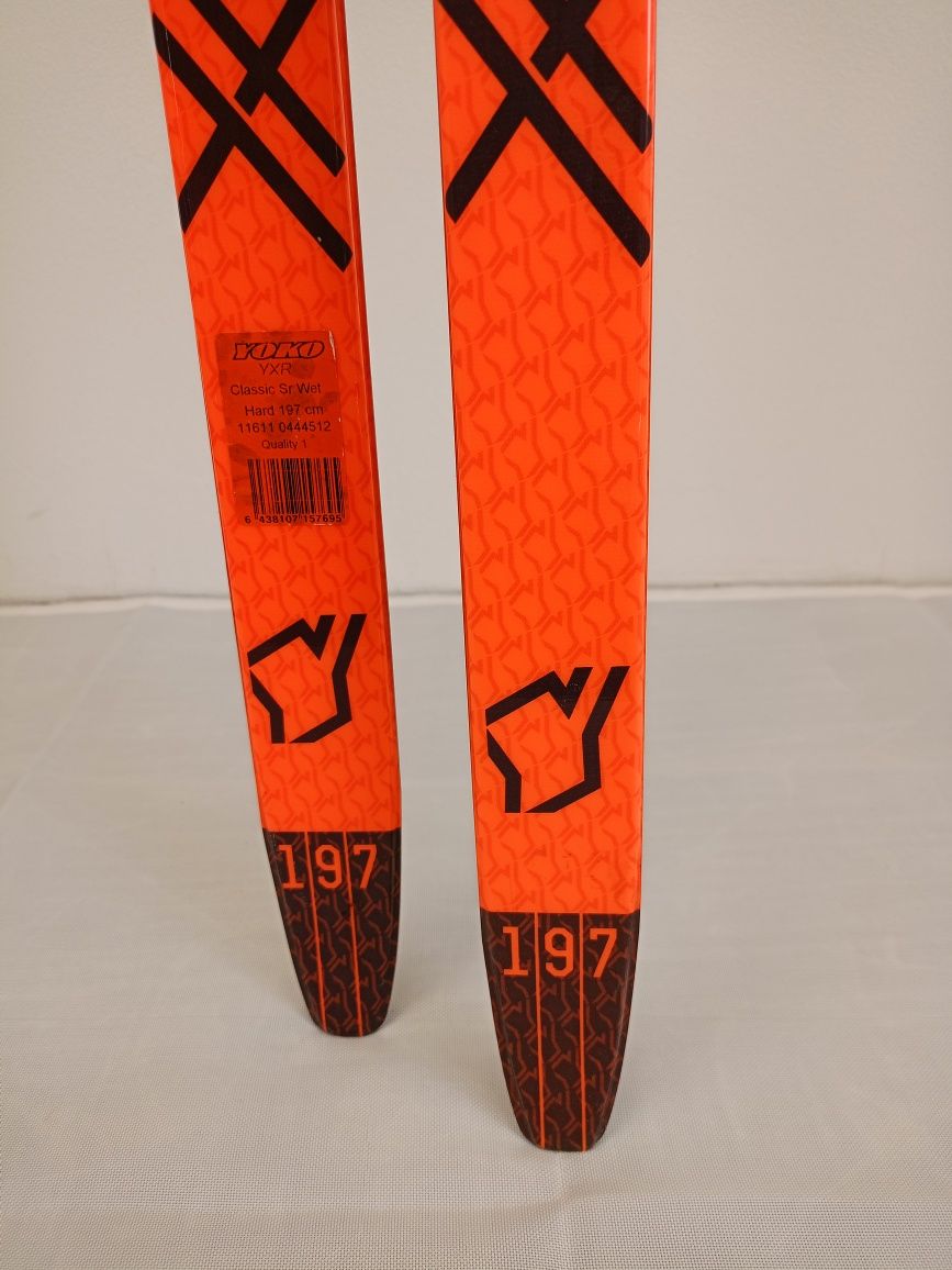 Narty biegowe Yoko YXR Carbon 197 cm  NNN nowe zestawy nart biegowych