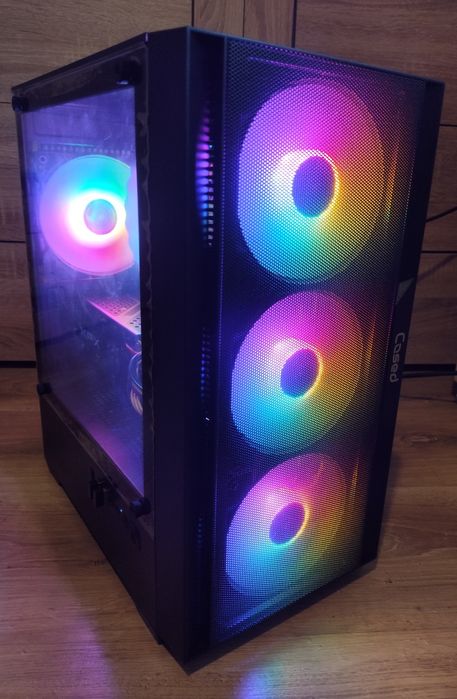 Komputer gamingowy do nauki i gier RX 590 DDR4 32GB E5-2680v4 Wi-Fi