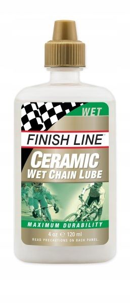 lej do łańcucha Finish Line CERAMIC WET LUBE 120ml syntetyczny