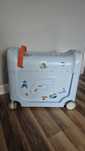 Walizka jeździk JetKids BedBox Stokke błękitna