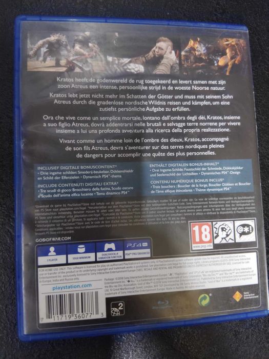 God of War PS4 w grze TYLKO Polskie napisy są