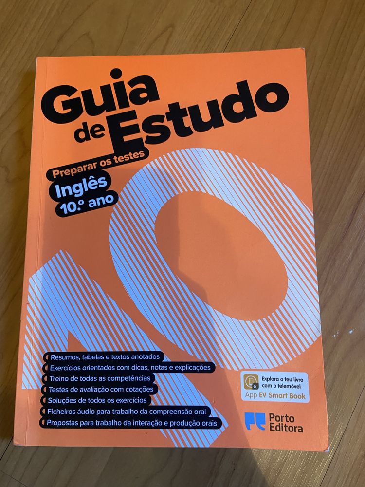 livros de apoio ao estudo e aos exames do secundário.