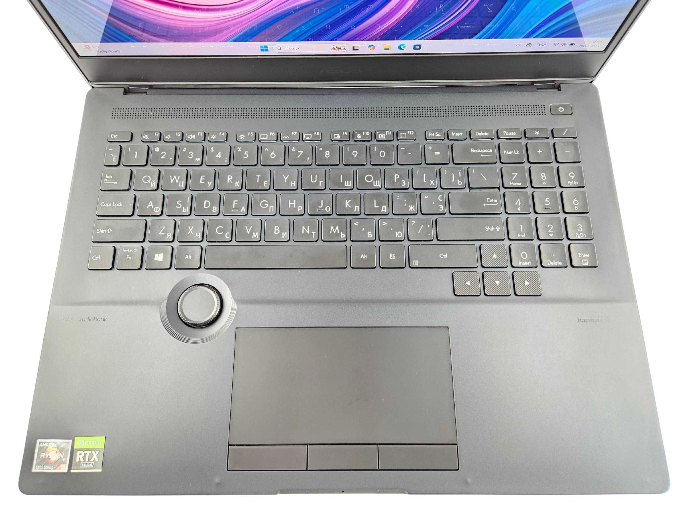 Ноутбук Asus ProArt Studiobook 16 OLED 4K+|Ryzen 9 5900HX|RTX A2000
