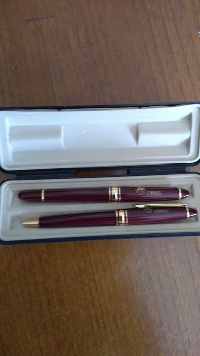 Conjunto caneta e esferográfica ctt