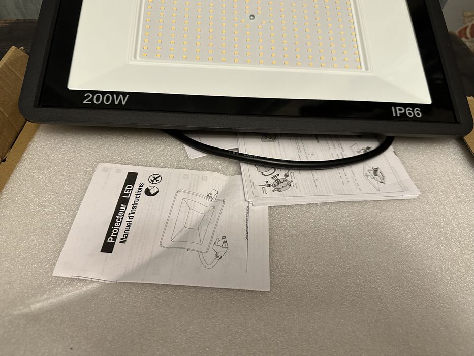 Halogen Led 200w Naświetlacz Lampa IP66 19 tyś lm