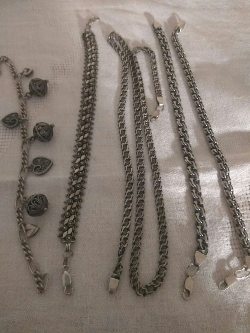 Кольца и браслеты из серебра 925'