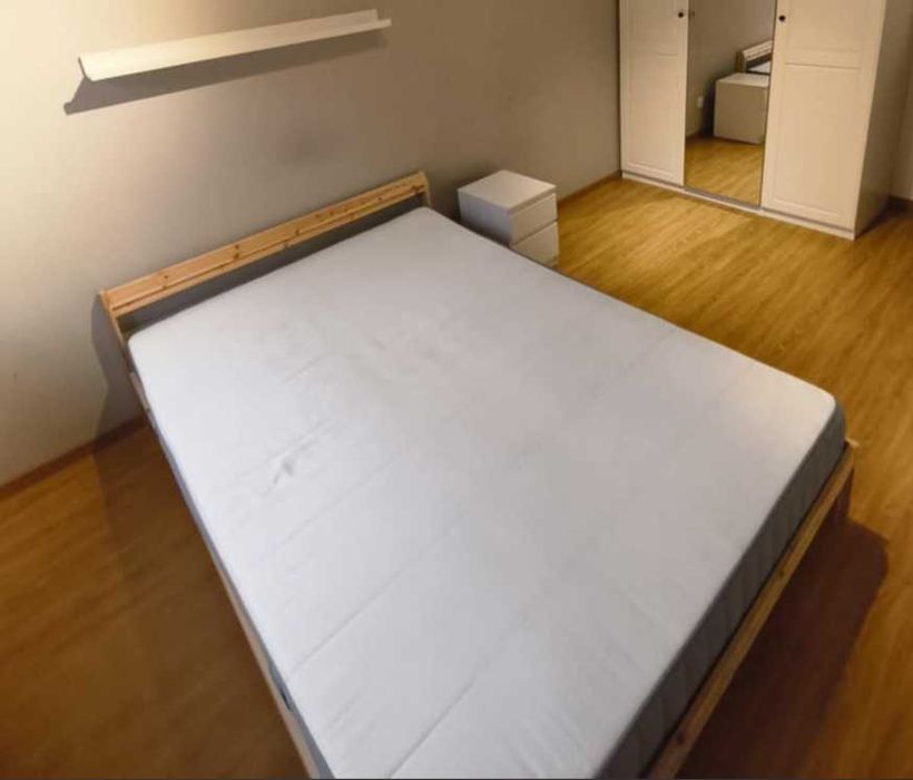 Rama łóżka IKEA NEIDEN 140 x 200 + spód / stelaż