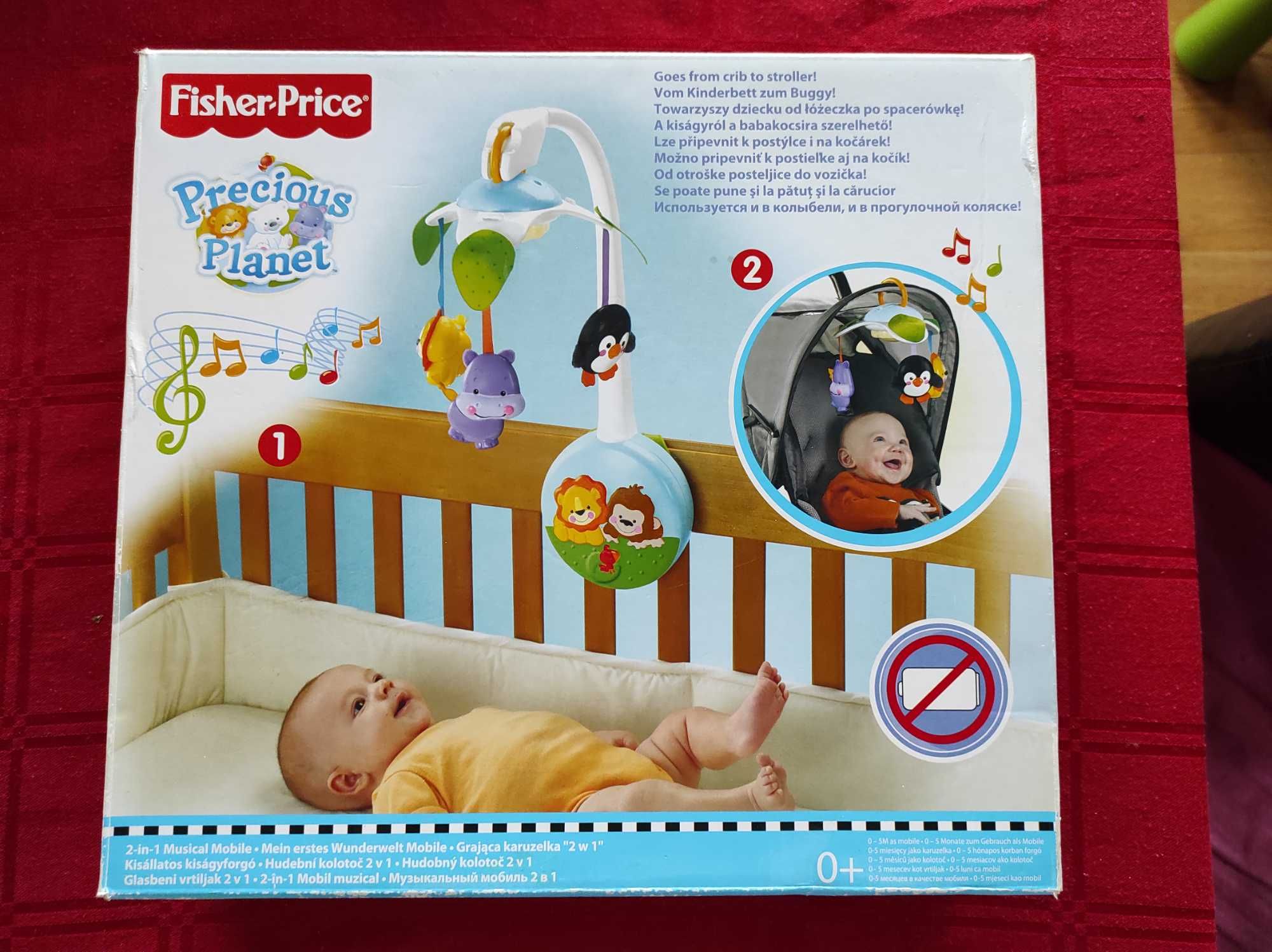 Karuzela z pozytywką na łóżeczko Fisher Price