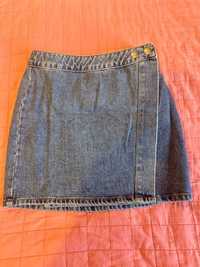 Модная джинсовая юбка ( с запАхом)