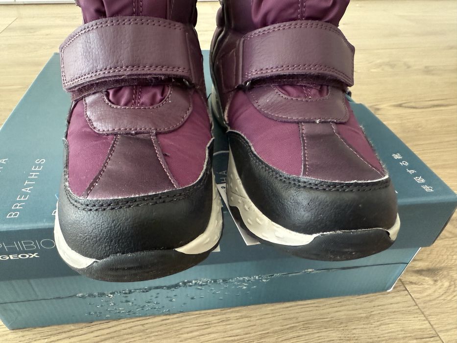 Super śniegowce dziewczęce Geox, rozm. 35, stan super