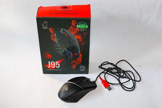 Myszka komputerowa przewodowa dla graczy A4 Tech Bloody W60 Max RGB