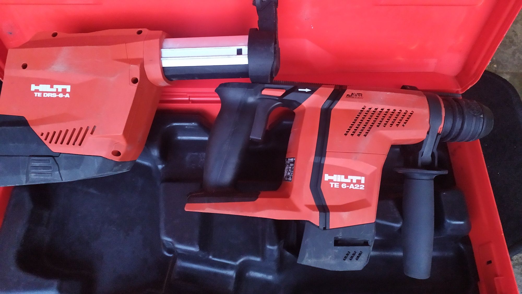 Wiertarka udarowa młotowiertarka SDS plus hilti te6 a22 drs