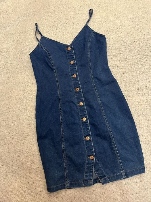 Джинсовый сарафан