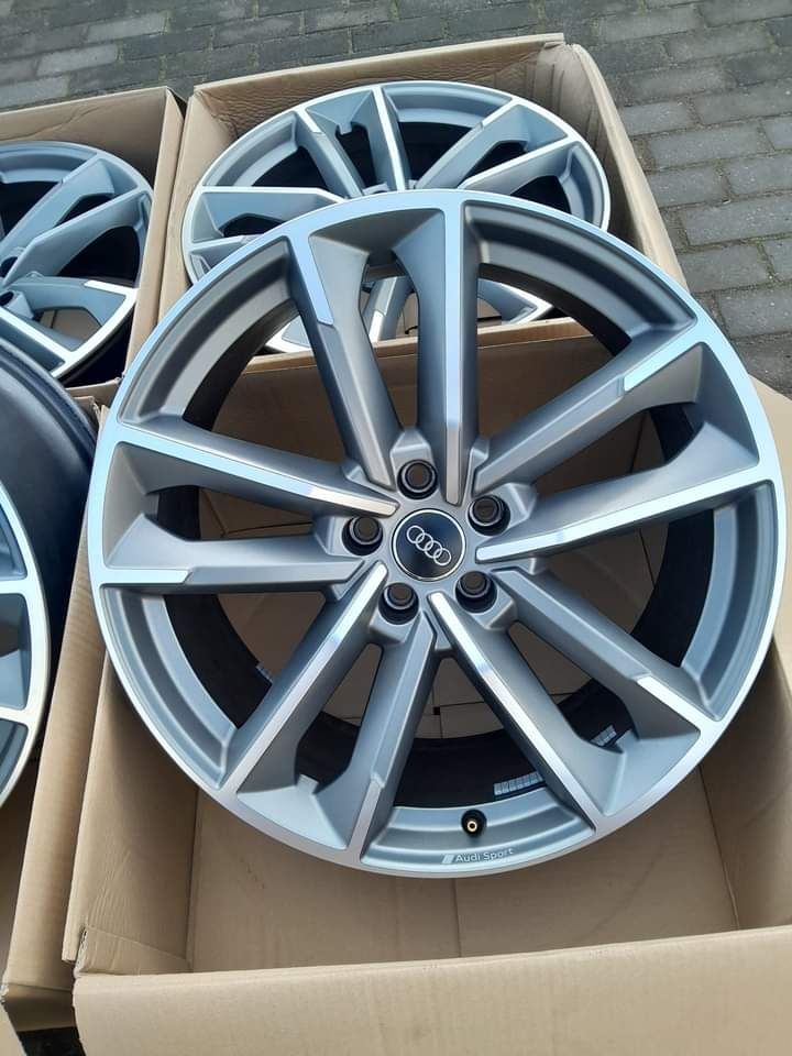 Jak nowe oryginalne 20calowe alufelgi Audi Sport 8.5x20et30 4K8