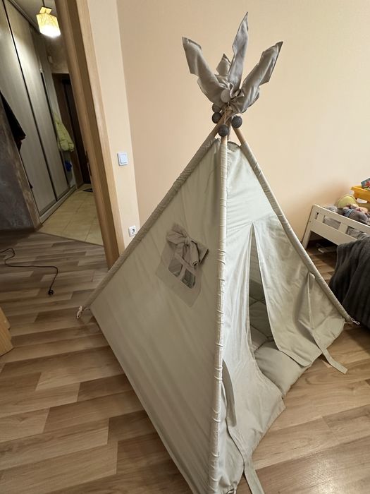 Вігвагм дитячий сірий ,палатка