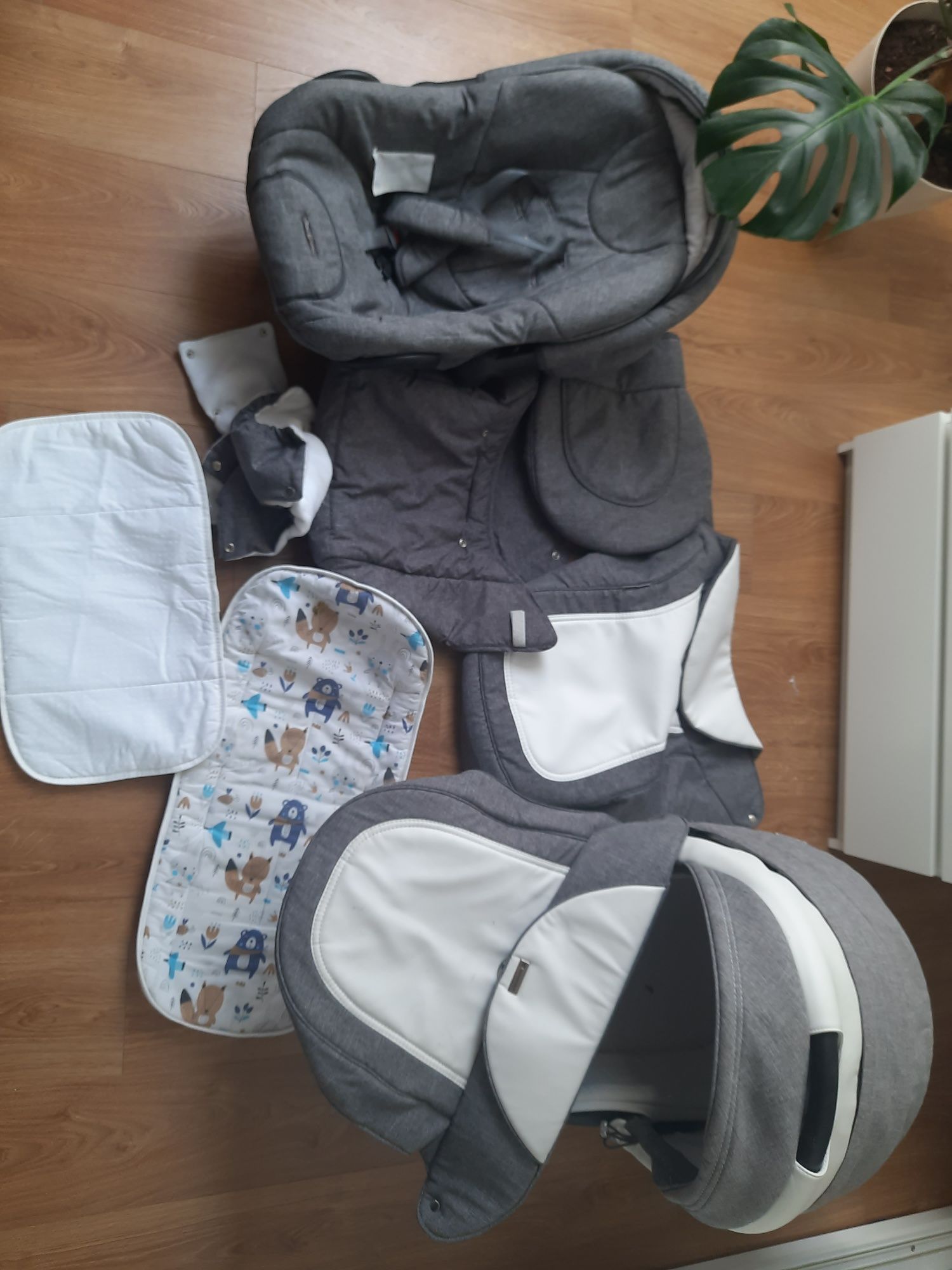 Wózek adamex barletta 3w1+ podkladka