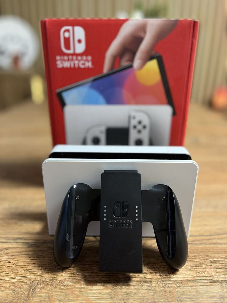 Nintendo Switch OLED 26 gier Gwarancja Futerał Oryginalny