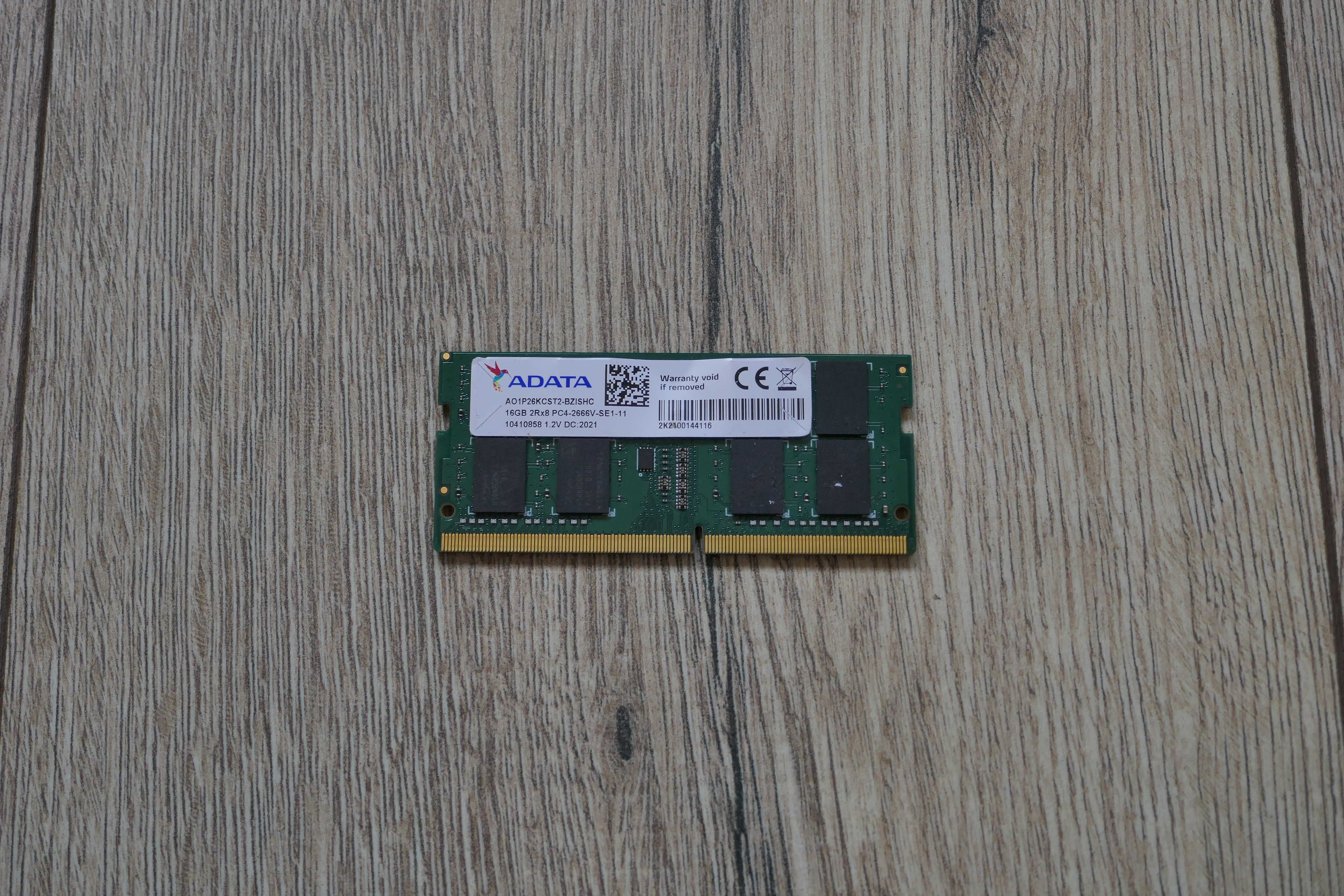 Pamięć RAM DDR4 ADATA 16GB (1x16GB) 2666MHz