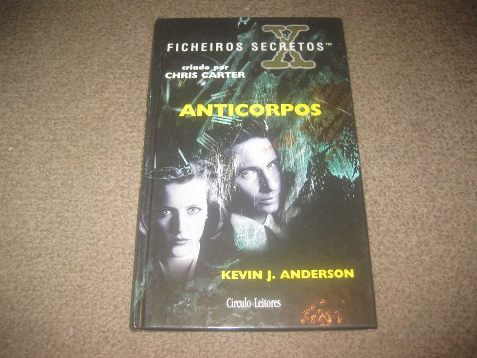 Livro dos Ficheiros Secretos "Anticorpos" de Kevin J. Anderson