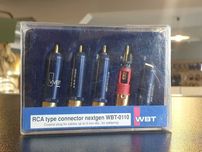 Wtyki RCA WBT 0110 Cu miedź
