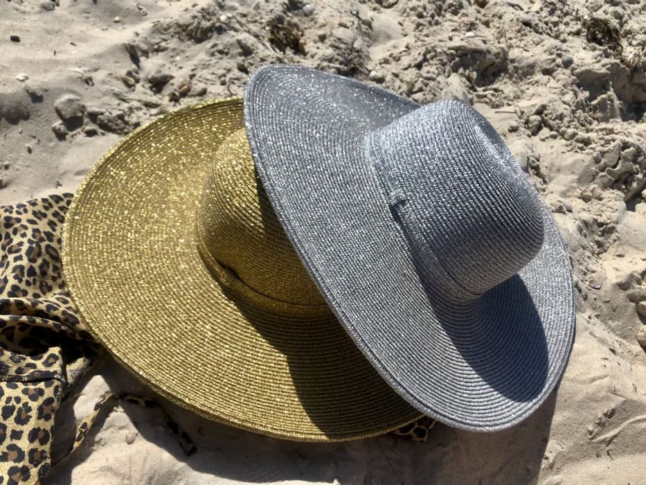 Шляпа золото серебро