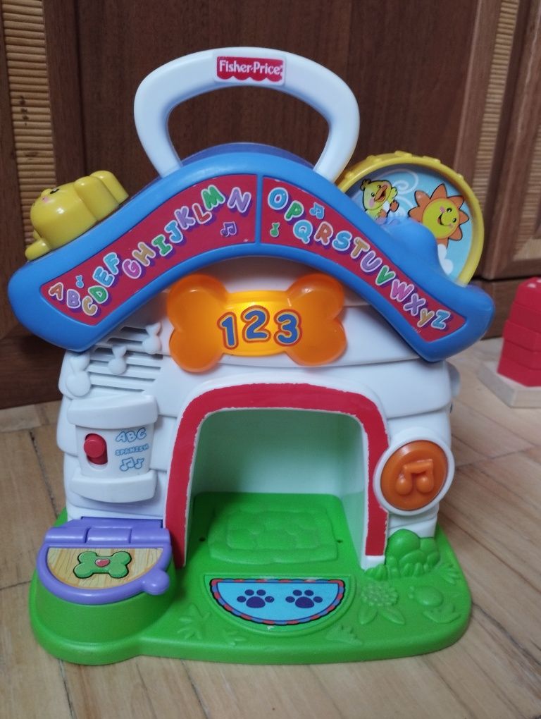 Будиночок Fisher-Price музична іграшка 

Джерело: