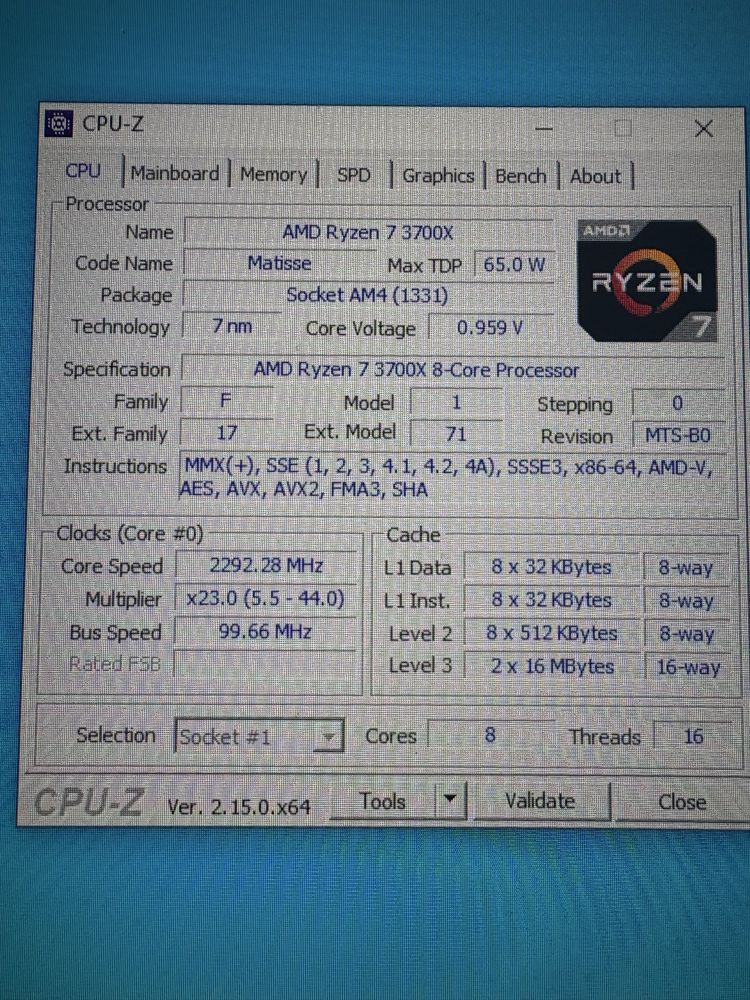 Ryzen 3700x + b450m pro + GT730