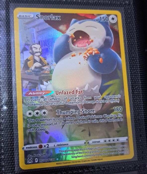 Carta Pokémon SnorlaX