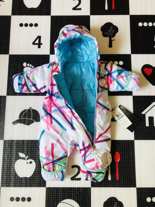 NOWY Kombinezon puchowy zimowy SPYDER na 6 miesięcy