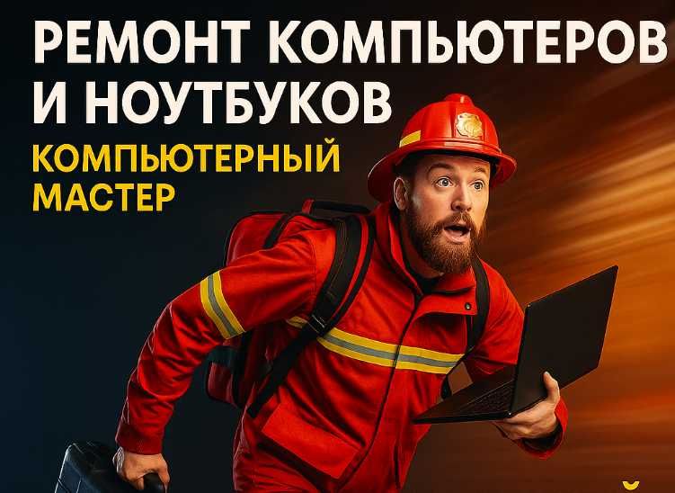 Ремонт компьютеров и ноутбуков. Компьютерный мастер. Срочный ремонт.