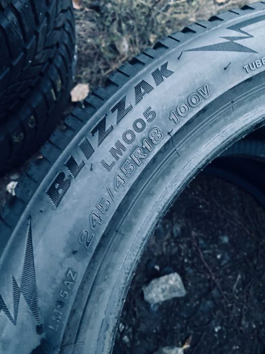 245 45 18 Bridgestone LM005 85% Зима 2023 Гарантія