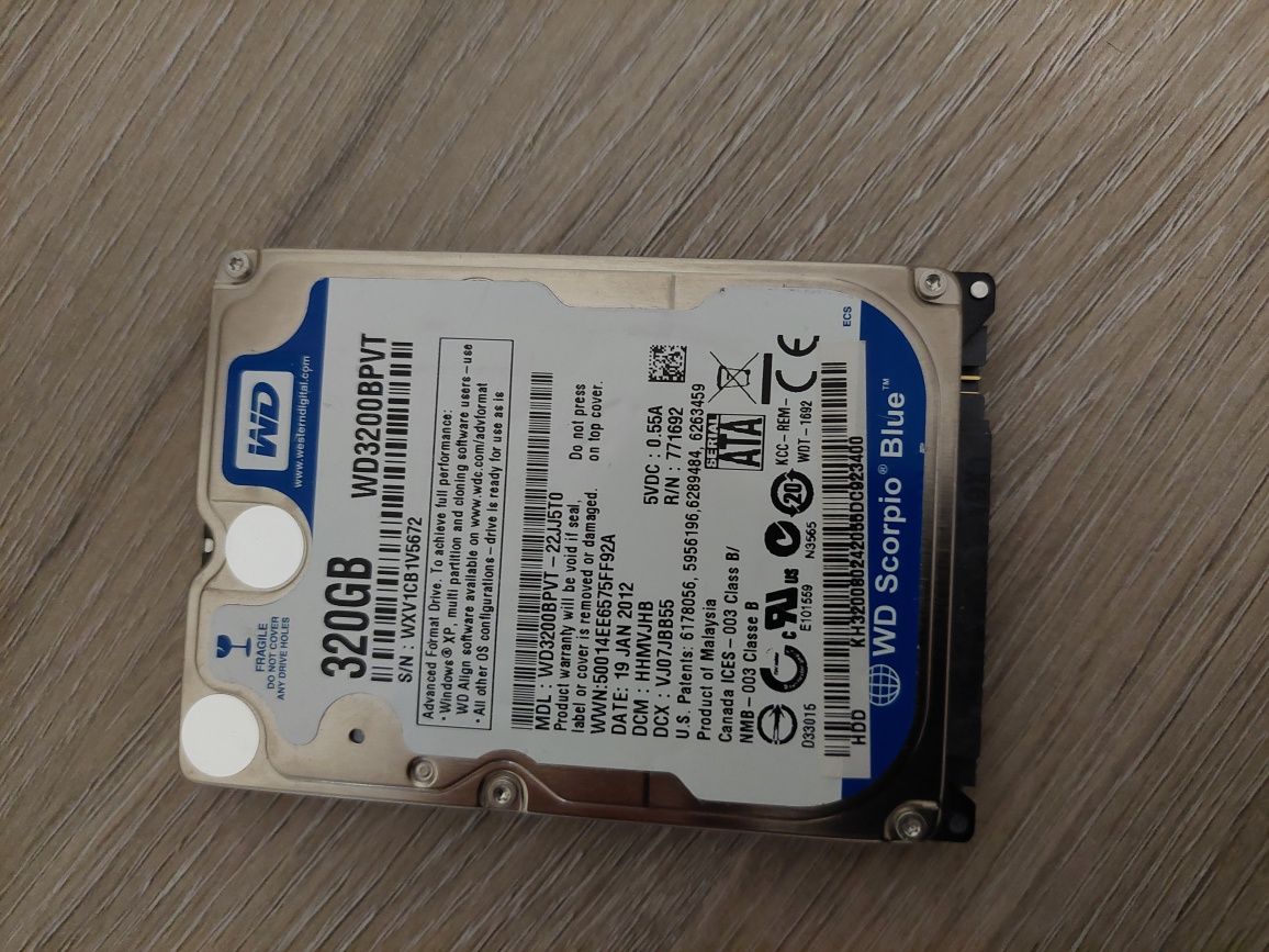 Dysk twardy HDD WD 320 GB