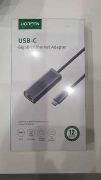 Karta sieciowa Ugreen Ethernet (RJ-45) 1000 Mbps USB-C