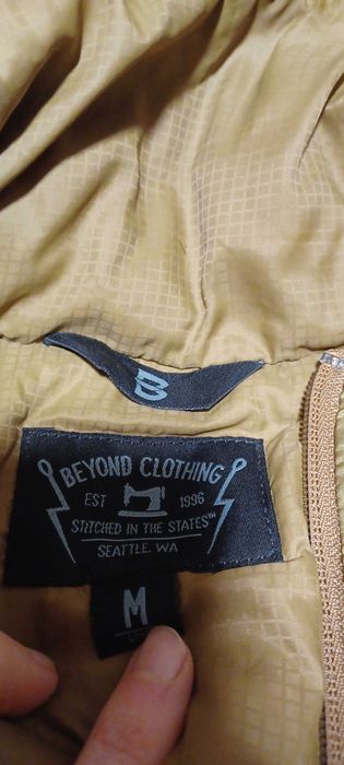 Kurtka puchowa wojskowa BEYOND CLOTHING A7 AXIOS cold jacket usa